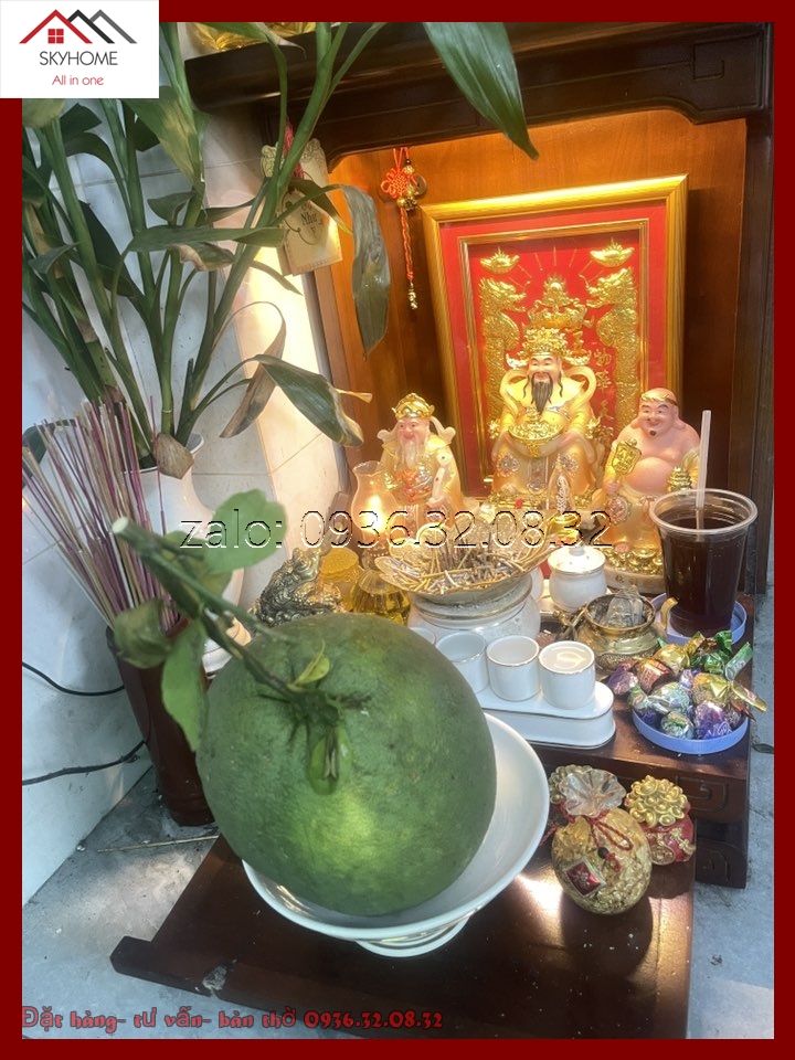 Bao sái và vệ sinh bàn thờ Thần Tài đúng cách